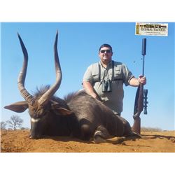 Zebra, blue wildebeest, impala, and warthog to be shared between 2 hunters (10 days)