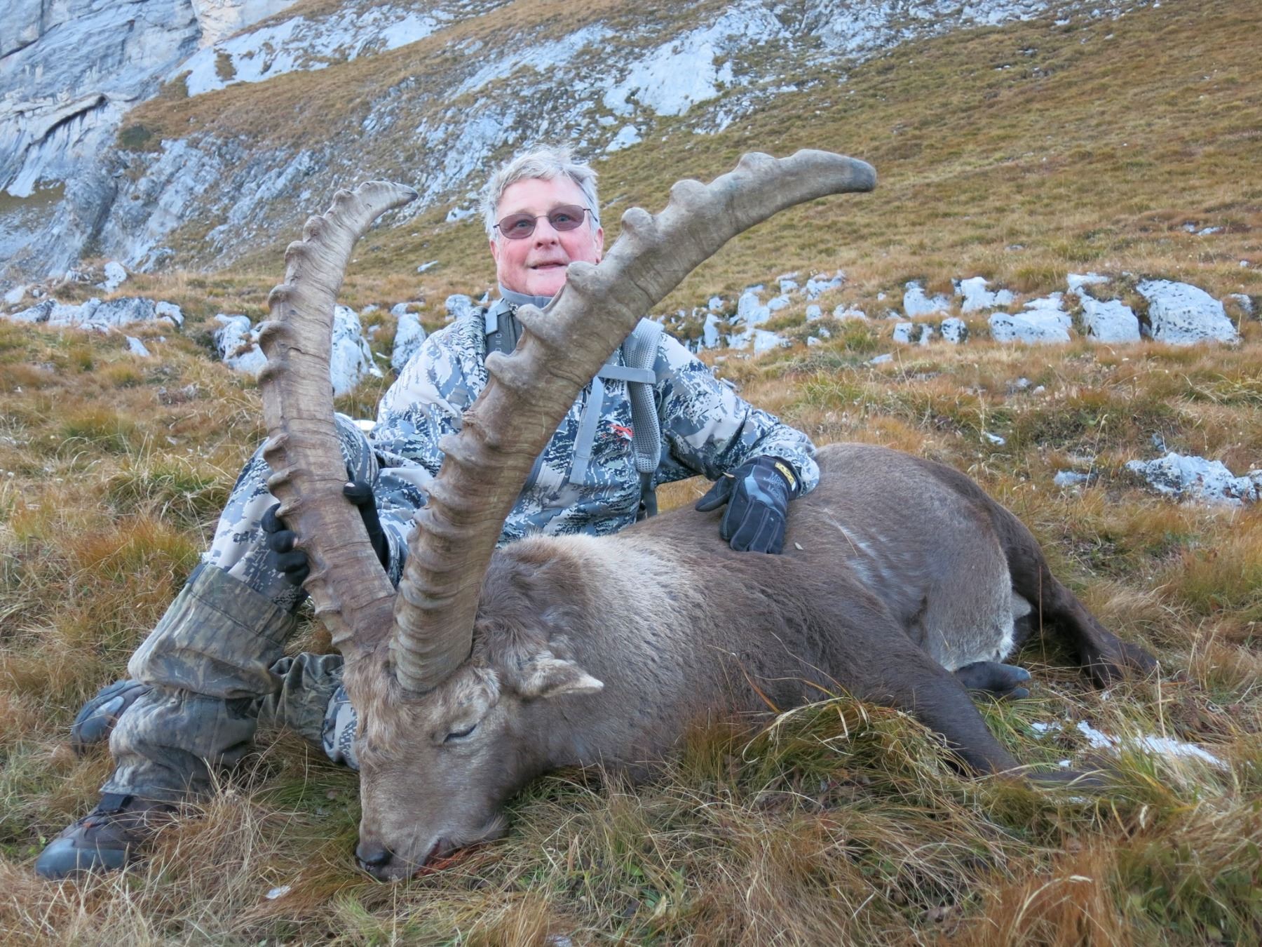 4day hunt for Alpine Ibex in Switzerland or Austria