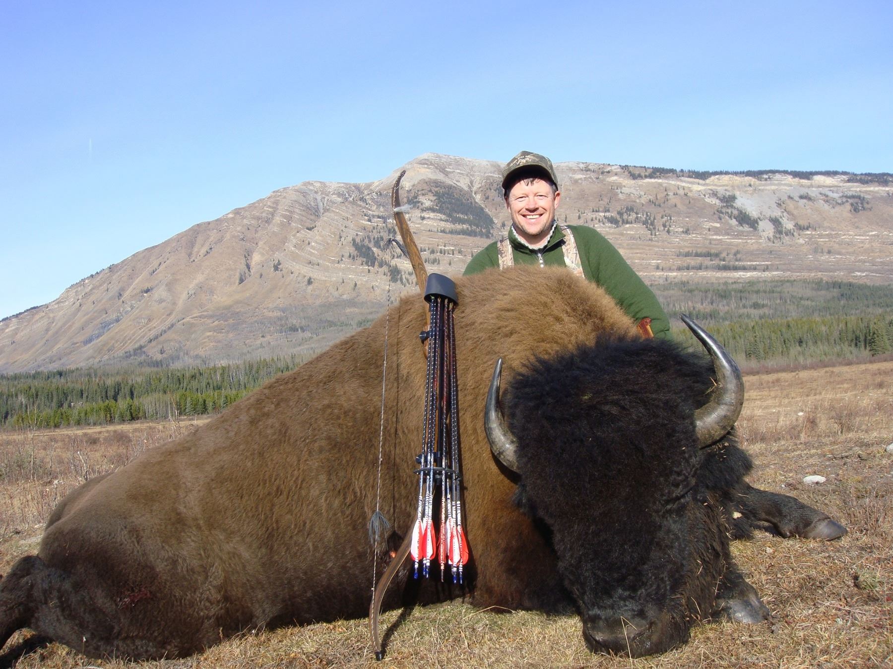 Bison Hunters 8 - DAY BISON HUNT IN BRITISH COLUMBIA WITH SIKANNI RIVER OUTFITTERS