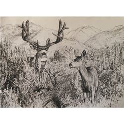 2018 MDF Artist of the year “Down from the High Country” Original