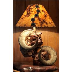 Alaska Dall Sheep - Hand Made Lamp