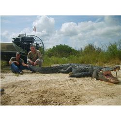 3-Day 8’ Alligator Hunt in Florida