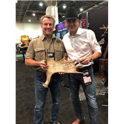 Jim Shockey Auto Graphed Moose Shed