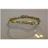 NEW DRAGONSTONE MAGNETIC BRACLET - #691 - golden bamboo link