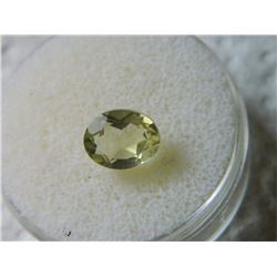 OVAL FACETED CITRINE - 9.9 X 7.8 X 5.1mm