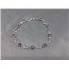 Image 1 : BRACELET - 8CTW ROUND FACETED MYSTIC TOPAZ (8 TTL) IN STERLING SILVER SETTING - RETAIL ESTIMATE $325