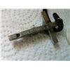 Image 3 : CRUSIFIX WHISTLE - ON ROPE - WHISTLE - but not whistling - needs cleaning - "PROTECT GOD " ON THE BA