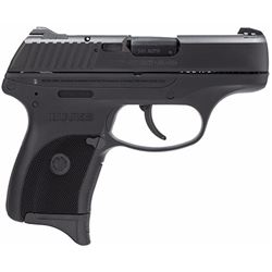 Ruger 3219 LC380 Standard 380 ACP 3.12" 7+1 Black Checkered Grip Blued
