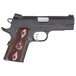 Springfield PI9125LP 1911 Range Officer Cmpt SA 9mm 4" 8+1 Cocobolo Grips Black