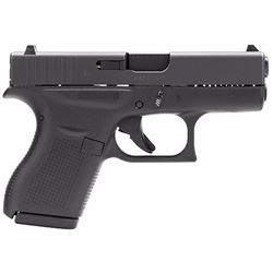 Glock UI4250201 G42 380 ACP 3.25" 6+1 FS Poly Grip/Frame Black
