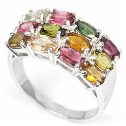 Natural Fancy Tourmaline Ring