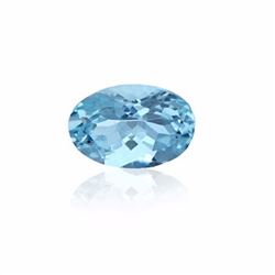 Natural Sky Blue Aquamarine 7.55 Cts {Flawless-VVS1)