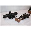 Image 2 : LOT OF HUNTING ACCESSORIES, EAR PROTERCTION, NC STAR 4X32 P4 SNIPER SCOPE AND COLDWELL GUN TRIPOD