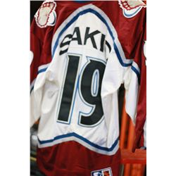 COLORADO AVALANCHE JOE SAKIC JERSEY