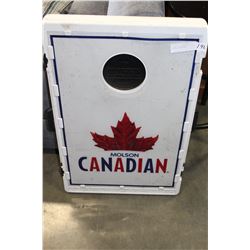 MOLSON CANADIANBEAN BAG TOSS GAME WITH BEAN BAGS