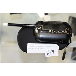 PORTABLE ELECTRONIC HANDHELD VAPORIZER IN CASE