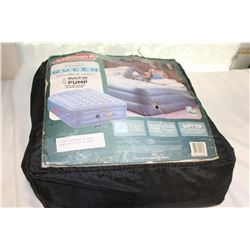 COLEMAN QUEENSIZE QUICKBED AIRBED WITH BUILT IN PUMP