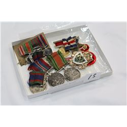 LOT OF MILITARY MEDALS