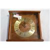 Image 2 : WOOD FRAMED MANTLE CLOCK
