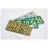 Image 1 : LOT OF VINTAGE LICENCE PLATES INCLUDING EXPO PLATE