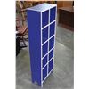 Image 2 : MAPLE AND BLUE CUBICLE SHELF