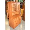 Image 2 : 2-DOOR STAINED MODERN SERVING CABINET