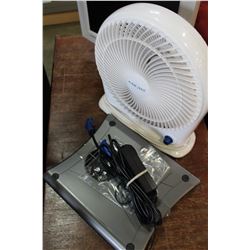 COMPUTER MONITOR FAN AND LAPTOP COOLING FAN