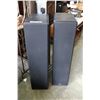 Image 1 : PAIR OF ACOUSTIC PROFILE FLOOR SPEAKERS