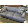 Image 1 : BRAND NEW 2-PIECE GREY UPOSLTERED ASHLEY FURNITURE SOFA AND LOVESEAT