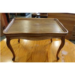 CARVED FRENCH PROVINCAL ENDTABLE