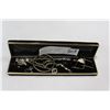 Image 1 : CASE OF ANTIQUE AND MODERN STERLING BANGLE PENDANTS BRACELETS ETC