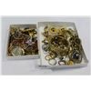 Image 1 : TWO TRAYS OF GOLD TONE ESTATE JEWELLRY