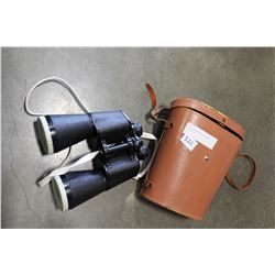 CARL WETZLAR CASED AIRFORCE BINOCULARS