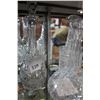 Image 2 : THREE CRYSTAL DECANTERS
