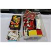 Image 1 : SMALL TOTE OF LEGO AND VINTAGE MCDONALDS TOYS