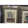 Image 1 : 3 CHEF INSPIRED FRAMED PICTURES