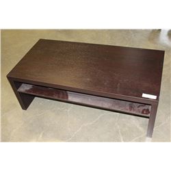 2-TIER ESPRESSO FINISH IKEA COFFEE TABLE