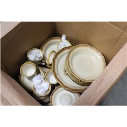 SET OF MIKASA WHOLE WHEAT DINNER WARE