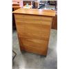 Image 1 : MODERN ITALIAN MAPLE HIGHBOY DRESSER