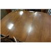 Image 2 : MAPLE DINING TABLE AND FOUR SPINDLE BACK CHAIRS