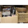 Image 1 : TWO BOXES OF DVDS