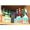 Image 3 : LOT OF SIX VINTAGE UN OPENED POP BOTTLES AND TWO SIX PACKS OF VINTAGE POP BOTTLES