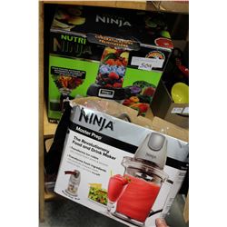 2 NINJA FOOD PROCESSORS, IN BOX