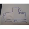 Image 8 : Steel 3 Slot Milling Table, Overall: 71" x 12.5" x 3"