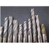 Image 2 : Misc Sized, 1/2" Shank HSS End Mills, 24 Total