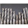 Image 3 : Misc Sized, 1/2" Shank HSS End Mills, 24 Total