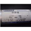 Image 8 : New Weldon 1.25" x 1.25" x 6" 4FL HSS End Mills