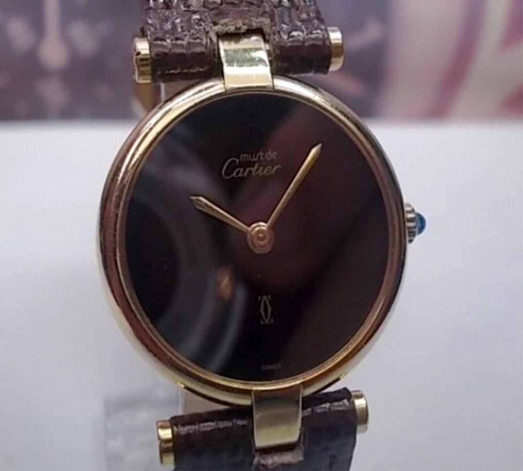 Classic Must De Cartier Paris Quartz Ladies Watch