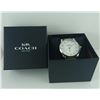 Image 2 : NEW IN BOX COACH WATCH WITH WARRANTY CARD RETAIL VALUE $800