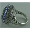 Image 2 : 1.98 TANZANITE/ CZ RING SUGGESTED RETAIL PRICE $580